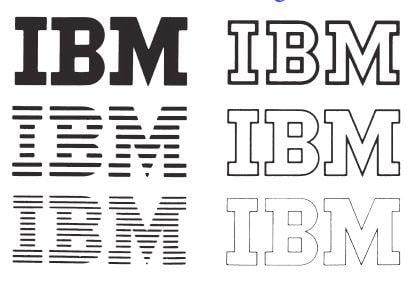 1956 IBM Logo - The World's newest photo of ibm and logo Hive Mind