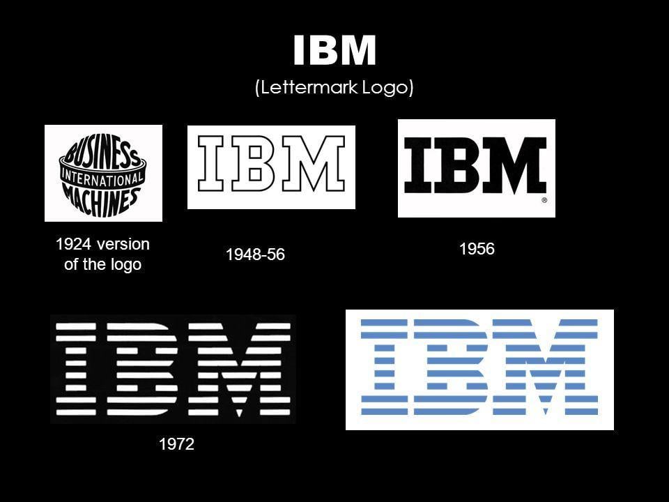 First IBM Logo - Logo Design What Makes a Good Logo?. - ppt download
