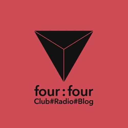 Four Red Triangles Logo - four:four