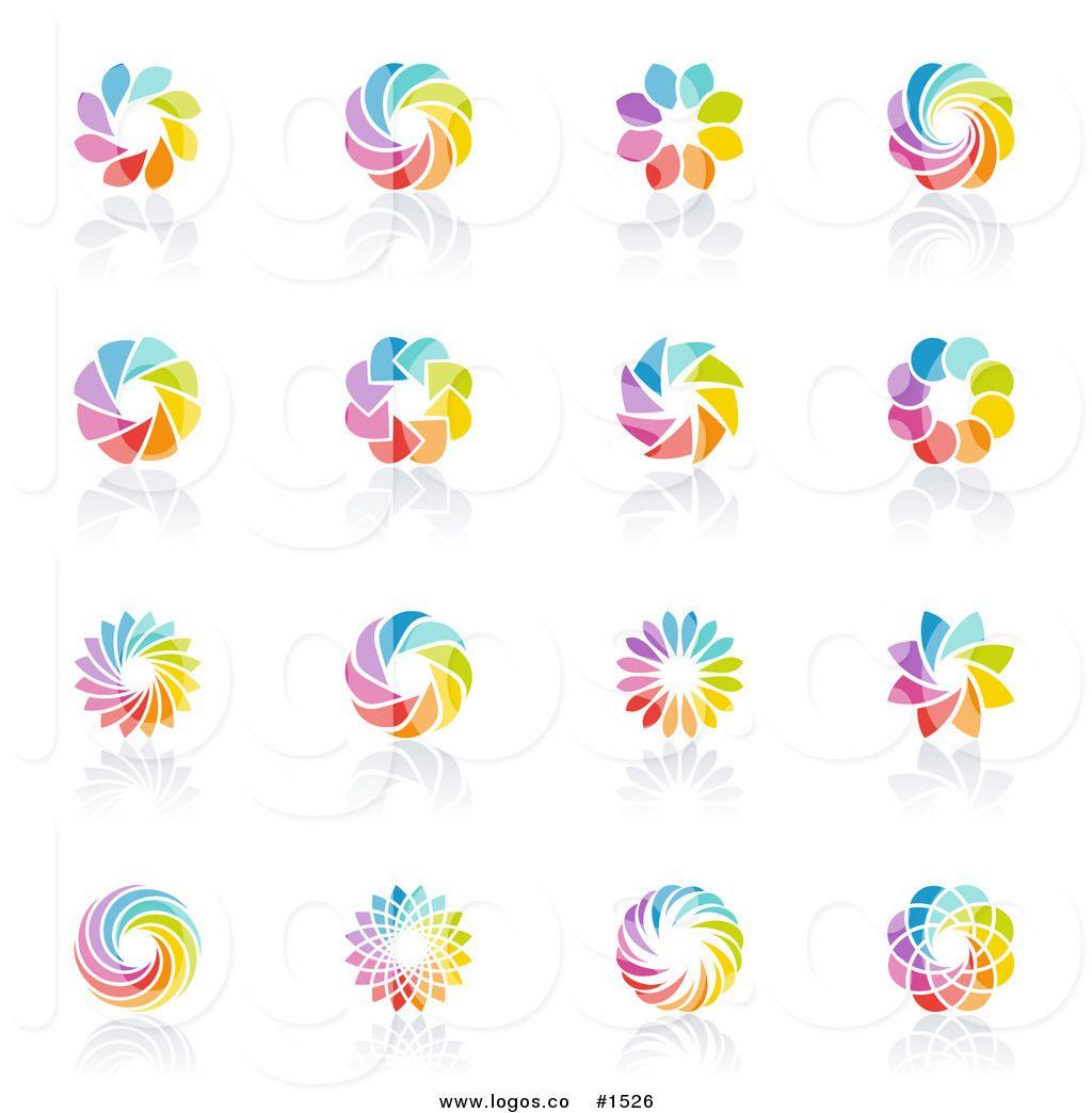 Round Rainbow Logo - Rainbow circle Logos