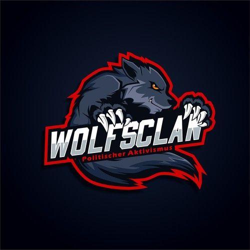 Wolf Sports Logo - Wolf Mascot Logo for Wolfsclan // Sportslogo Style. Logo design