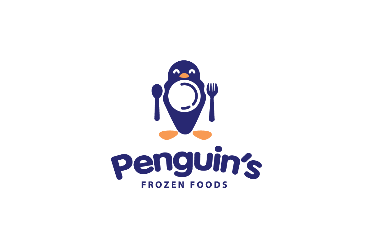 Frozen Food Logo - Penquin's Frozen Foods Logo Design | Logo Cowboy