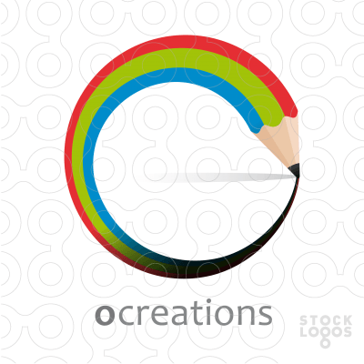 Rainbow Circular Logo - Logo: Ocreations | Logo | Pinterest | Logos