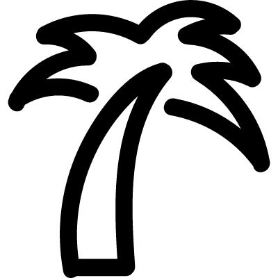 Tree Outline Logo - Palm tree outline ⋆ Free Vectors, Logos, Icons and Photos Downloads