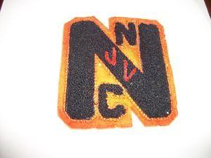 Orange N Logo - VINTAGE LETTERMANS SWEATER OR CHEERLEADERS PATCH BLACK / ORANGE N | eBay
