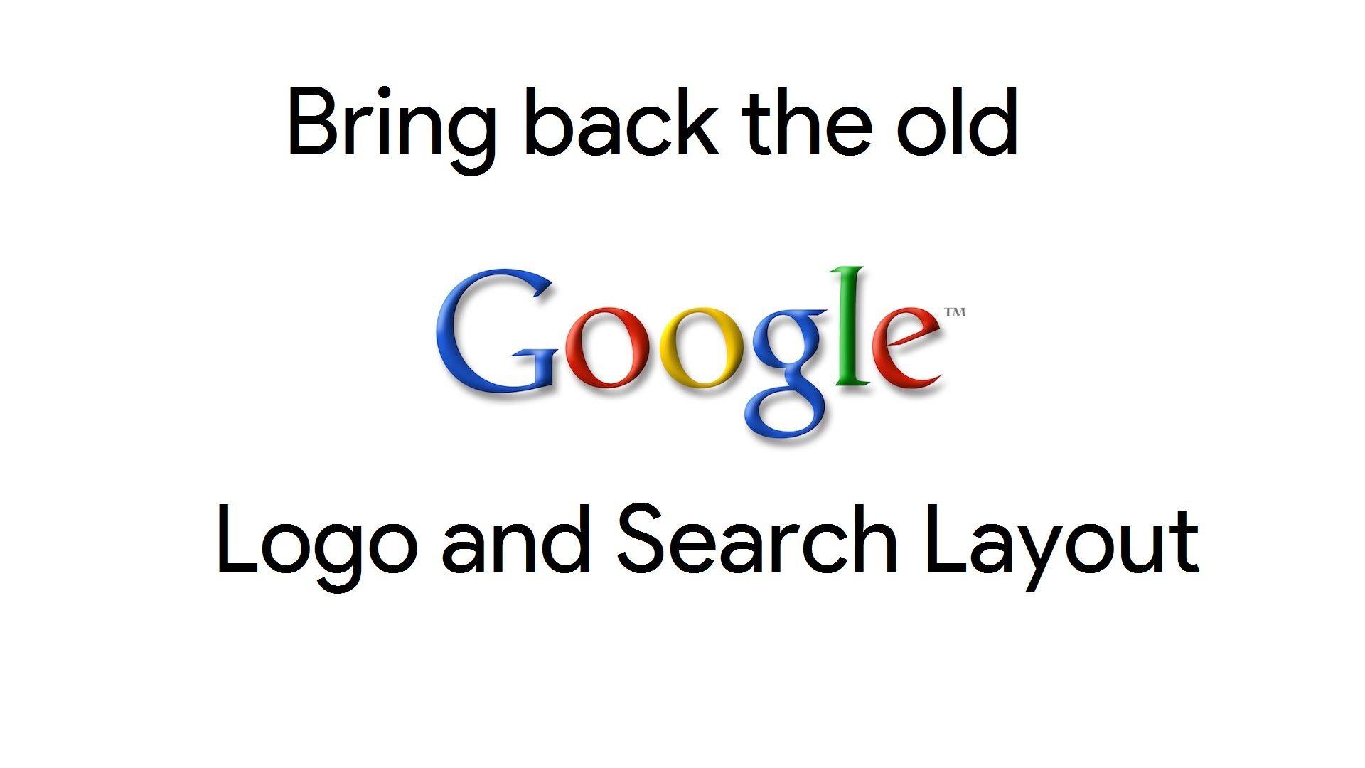 Old Google Logo - Old google Logos