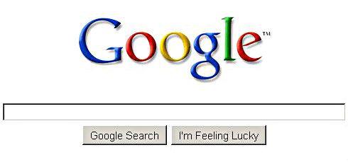 Old Google Logo - Google homepage with old logo design | MalwareTips Community