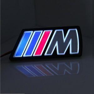 M Power BMW Logo - China 3D M Power LED Red Emblem Car Front Grill Grille Badge for BMW ...