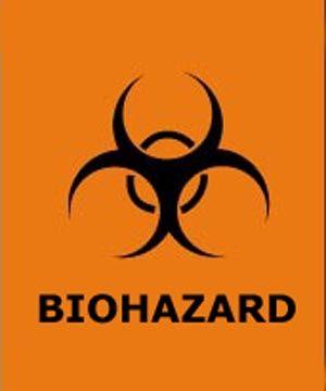 Orange Biohazard Logo - Communicating Hazards OSHAcademy Free Online Safety Training