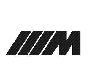 M Power BMW Logo - M POWER BMW CARBON FIBRE STICKER LOGO DECAL SUITS M3 M4 M5 E30 E36 ...