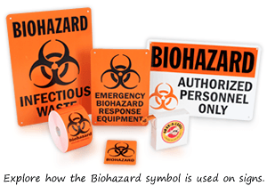 Orange Biohazard Logo - Biohazard Label and Biohazard Sign Symbol History