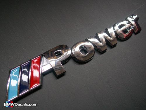 M Power BMW Logo - BMW MPower Emblem