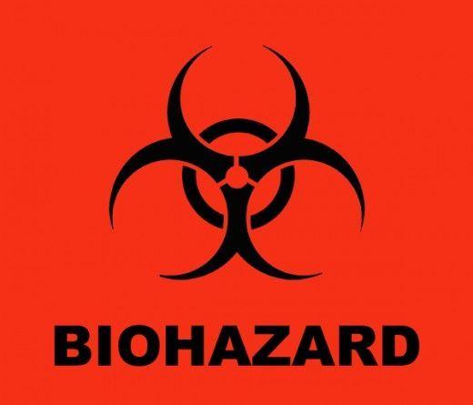Orange Biohazard Logo - Biohazard symbol clip art. Toxic Biohazard Zombie