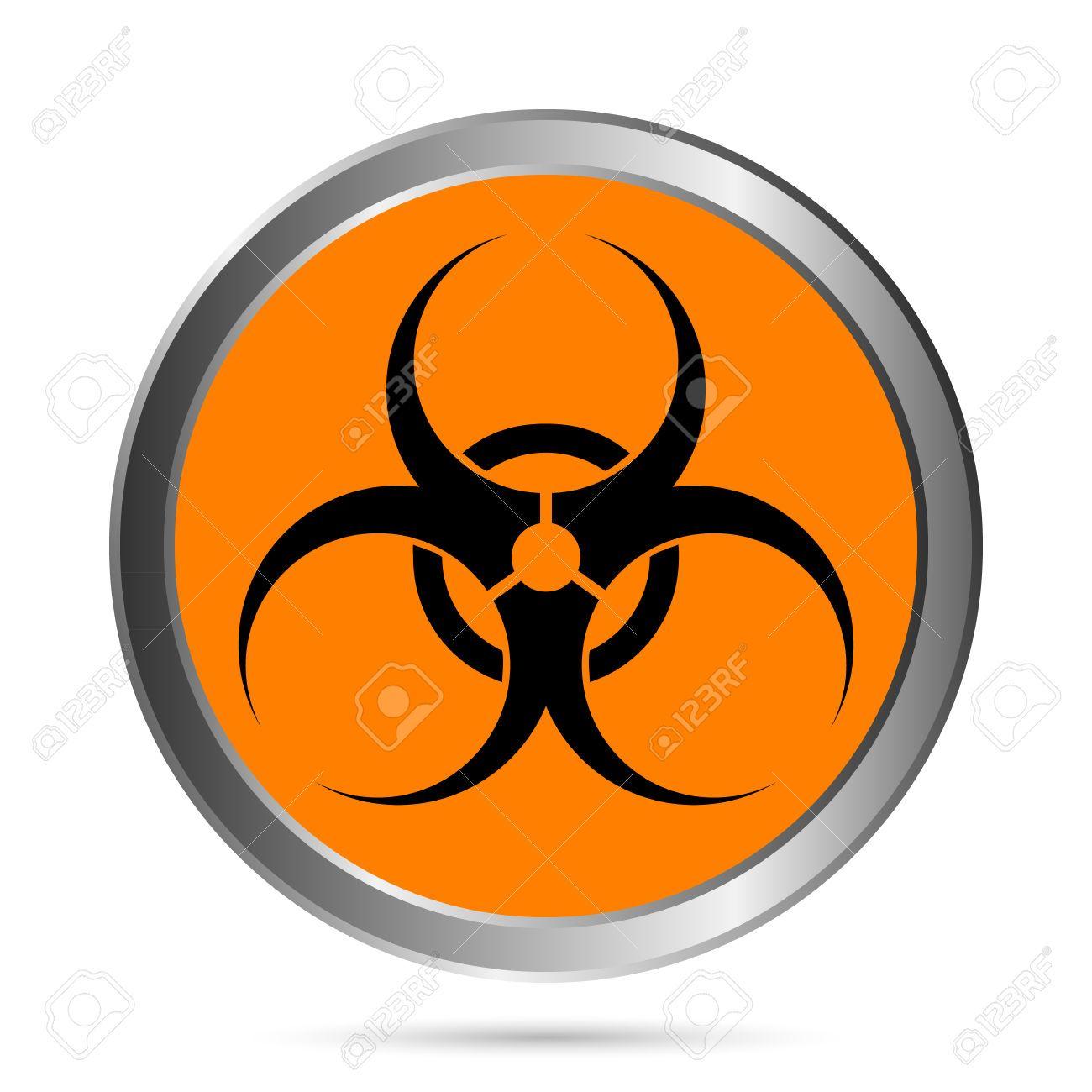 Orange Biohazard Logo - Biohazard Symbol Clipart yellow 28 X 1300