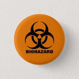 Orange Biohazard Logo - Orange Biohazard Symbol Accessories