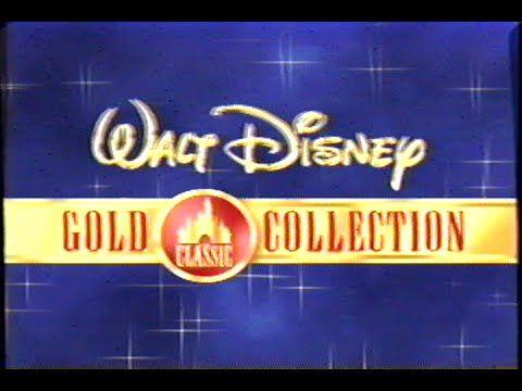 Walt Disney Classics VHS Logo - Walt Disney Gold Classic Collection (2000) Company Logo (VHS Capture ...