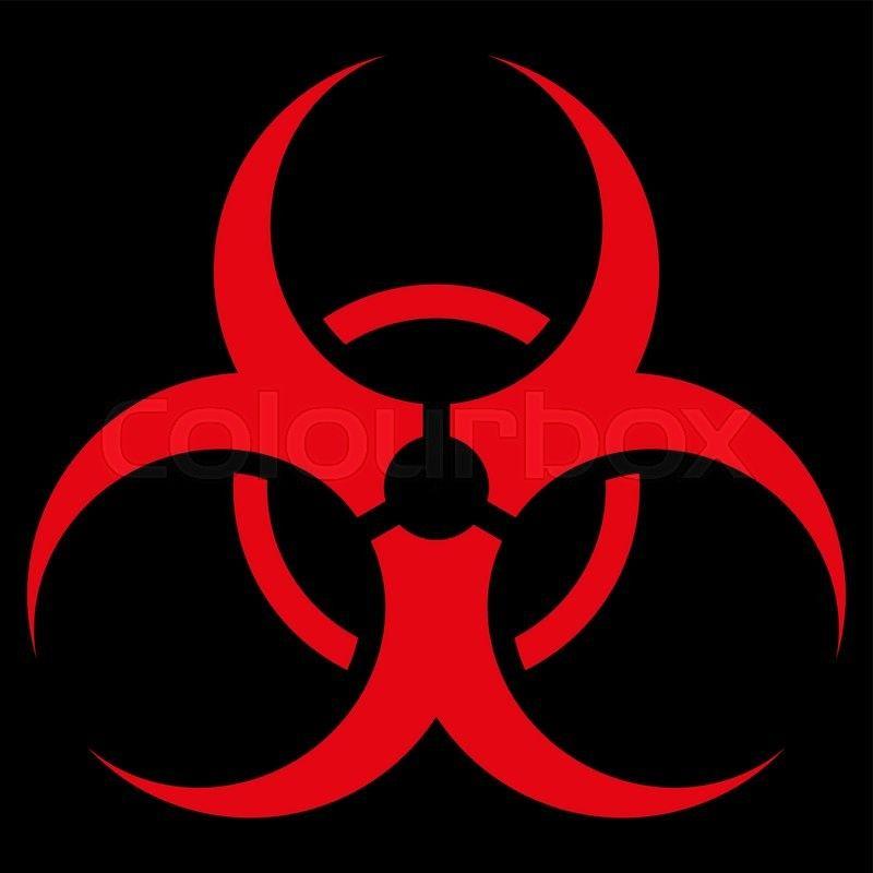 Orange Biohazard Logo - Biohazard Sign Vector.com. Free for personal use