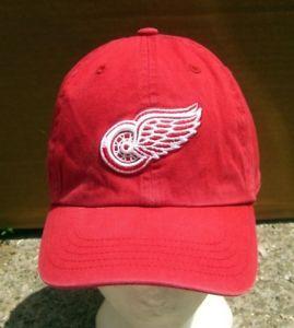 Classic Detroit Red Wings Logo - DETROIT RED WINGS classic logo baseball cap NHL hockey hat '47 brand ...