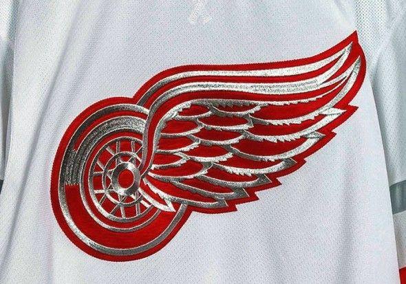 Classic Detroit Red Wings Logo - Centennial Classic Uniforms: Leafs, Wings Look to the Next Century ...