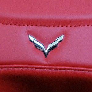 Corvette 2014 Logo - C7 Corvette Stingray / Z06 / Grand Sport 2014+ Crossed Flags Seat ...