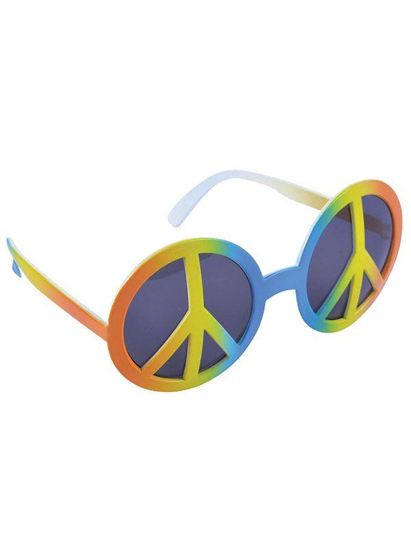 Hippie Glasses Logo - Unisex Hippy Hippie 60s 70s Fancy Dress Glasses Peace Sunglasses ...
