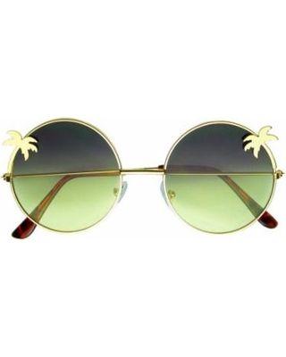 Hippie Glasses Logo - Surprise! 70% Off Emblem Eyewear - Indie Palm Tree Gradient Lens ...