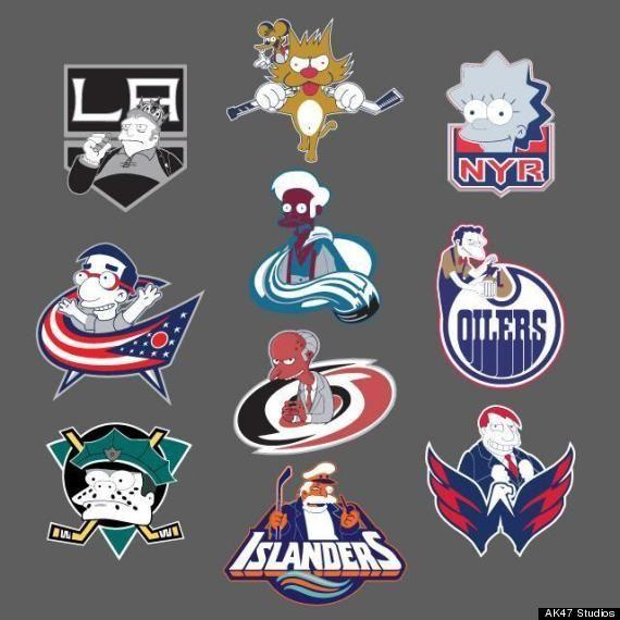 Current NHL Logo - nhl logos simpsons | hockey stick furniture | NHL,Hockey ja Nhl logos
