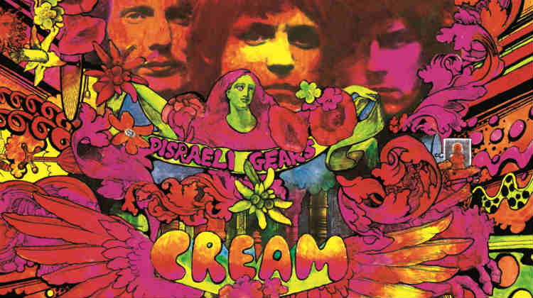 Cream Disreali Gears Logo - Cream's album Disraeli Gears Turns 50