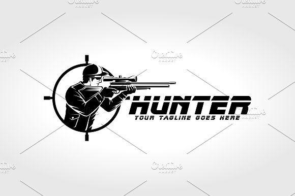 Hunter Logo - Hunter Logo Logo Templates Creative Market