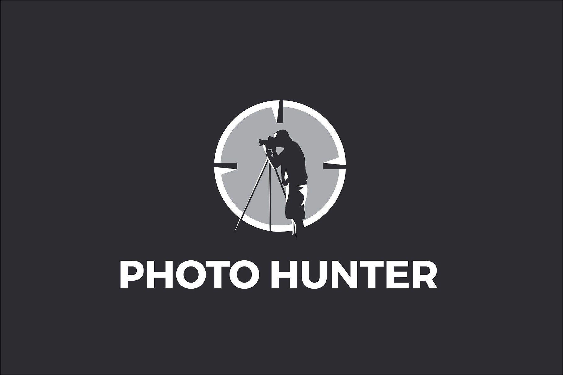 Hunter Logo - Photo Hunter Logo ~ Logo Templates ~ Creative Market