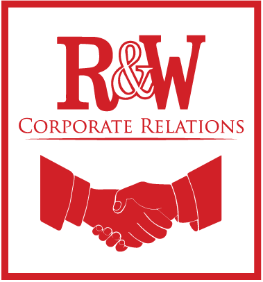 Red and White Corporate Logo - Corporate Relations | Red & White