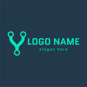 As Green and Blue Letter Y Logo - Free Y Logo Designs | DesignEvo Logo Maker