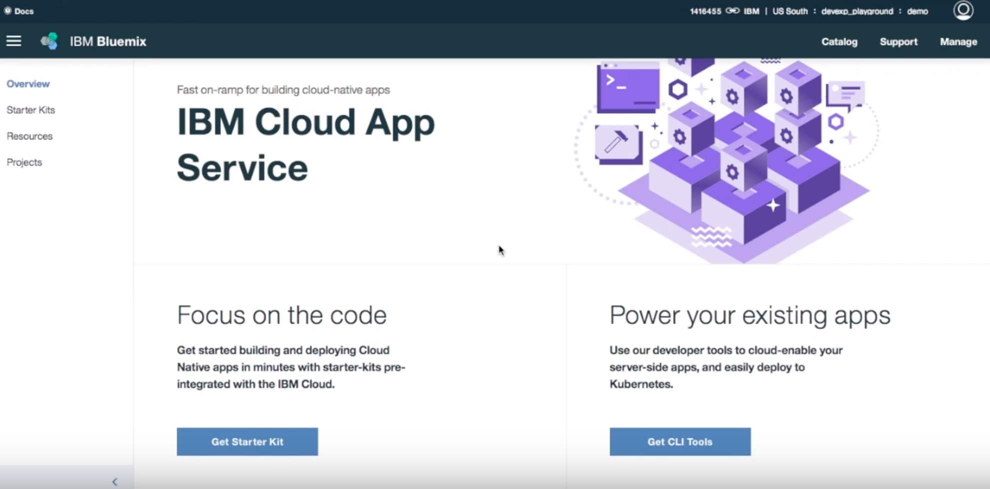 IBM Docs Logo - IBM Cloud Starter Kits