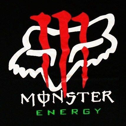 Red and Black Monster Logo - Monster and dc Logos