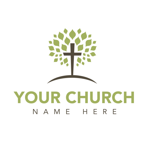 Cross Tree Logo - Church Logo
