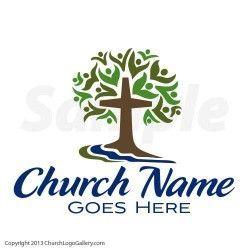 Cross Tree Logo - Cross tree | Church Banners/Vestment Ideas | Church banners, Cross ...