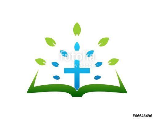 Cross Tree Logo - cross logo,gospel,leaf abstract symbol,religious icon