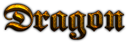 Cool Gold Dragon Logo - Dragon Text Generator