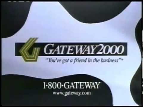 Gateway Computer Logo - Gateway 2000 Commercial from 1997 (Computer all-in for $1499 ...
