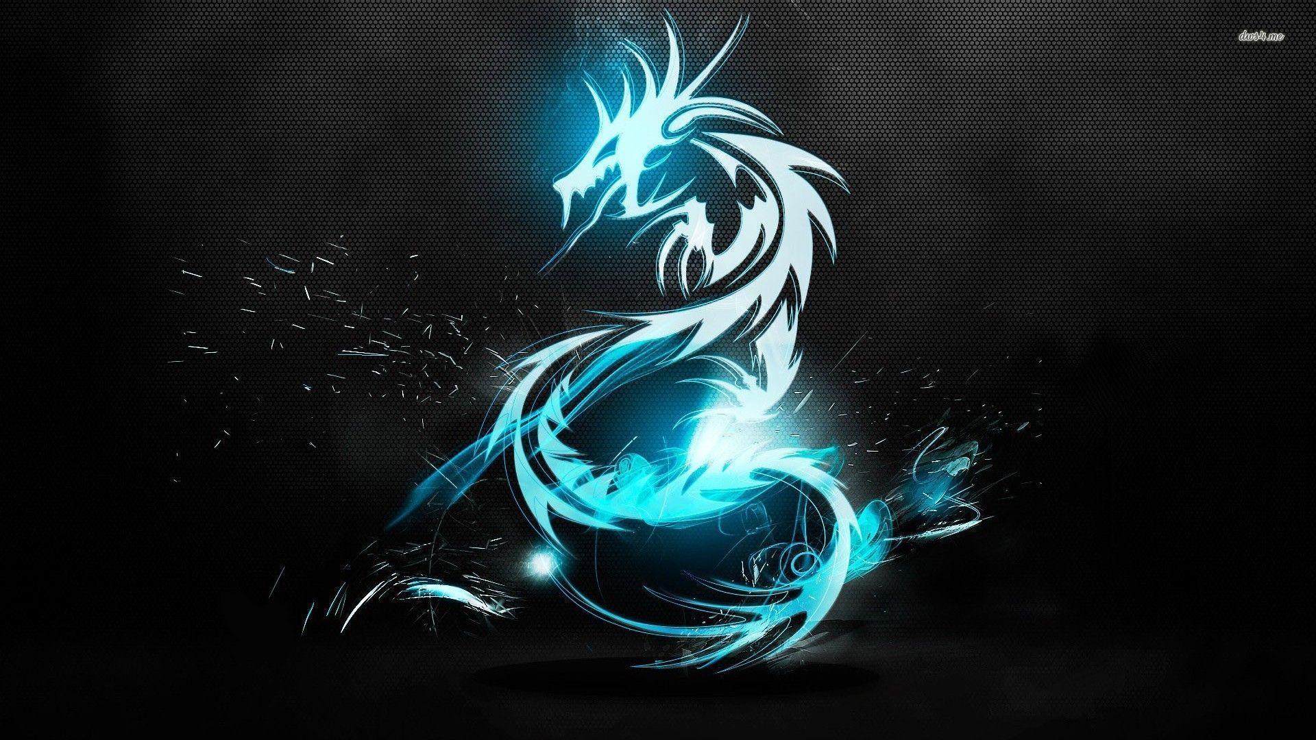 Cool Blue Dragon Logo - Blue Dragon Wallpapers - Wallpaper Cave