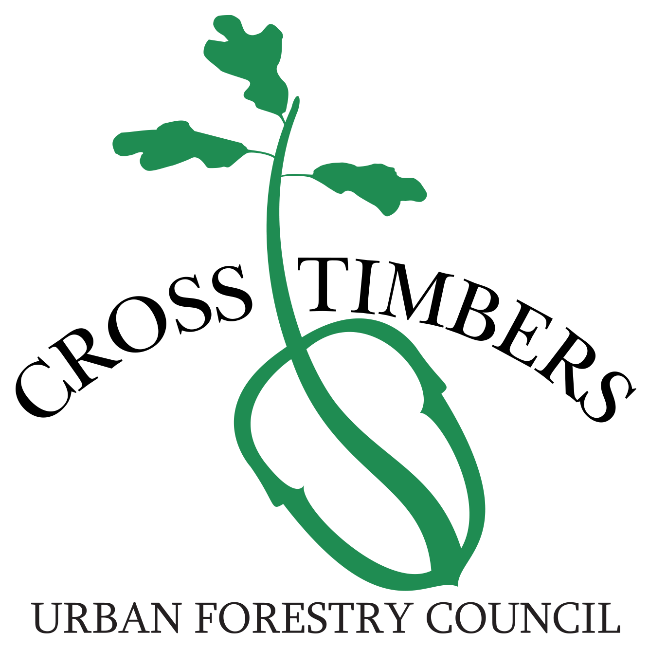 Cross Tree Logo - Cross Timbers Urban Forestry Council. promoting programs in