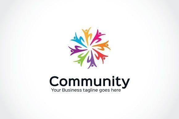 Community Logo - Human Community Logo Template ~ Logo Templates ~ Creative Market
