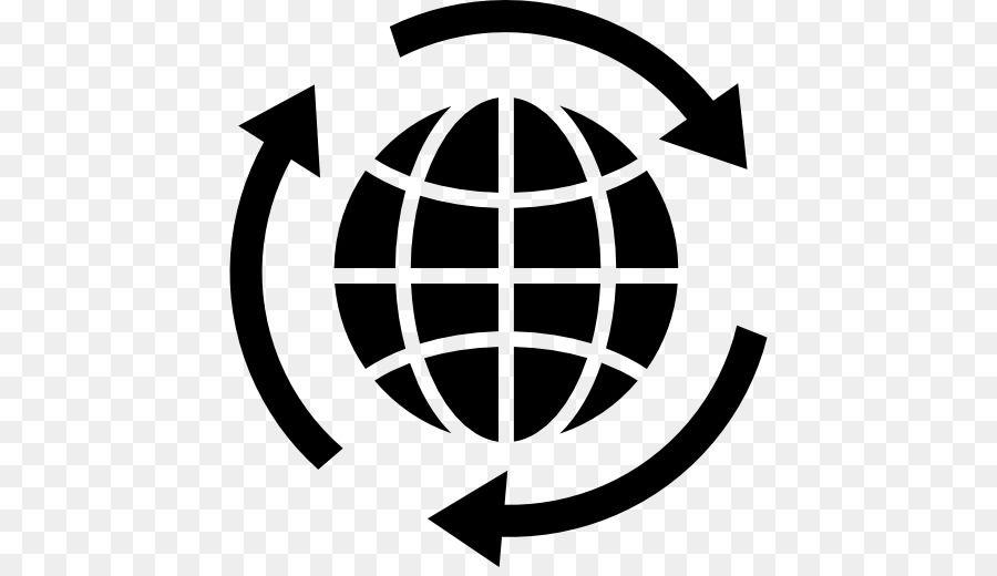 Black Globe Logo - Earth symbol Globe Logo - earth png download - 512*512 - Free ...