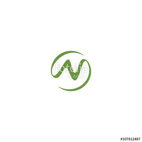 Round Abstract Logo - round letter W abstract logo