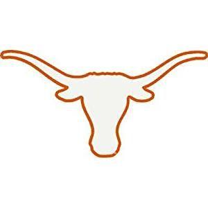 Longhorn Logo - Amazon.com : University Of Texas Longhorns Decal Bevo White