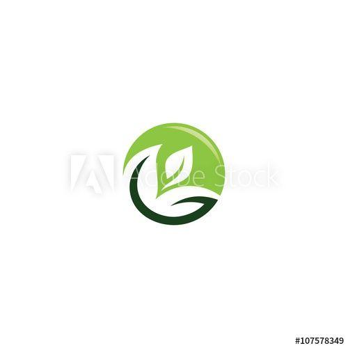 Round Abstract Logo - green round abstract logo this stock vector and explore