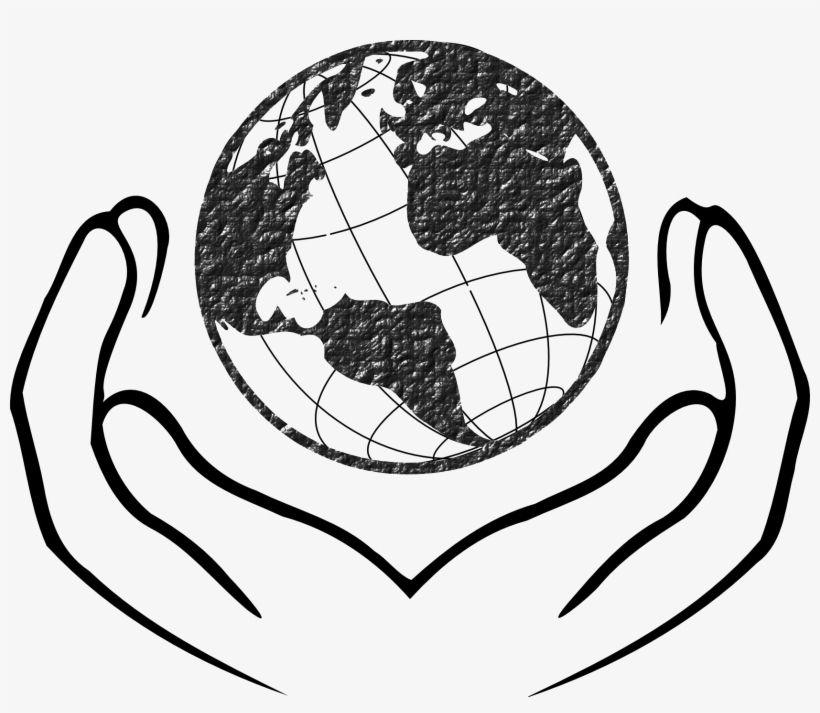 Black Globe Logo - Globe Black And White Globe Logo Png - Save Our Earth Transparent ...