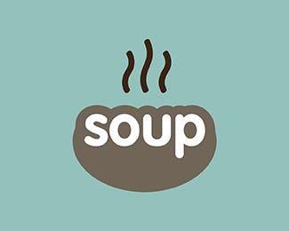 Soup Logo - soup Designed