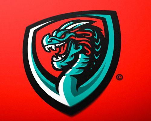 Epic Dragon Logo - 80 Gaming Logos For eSports Teams and Gamers
