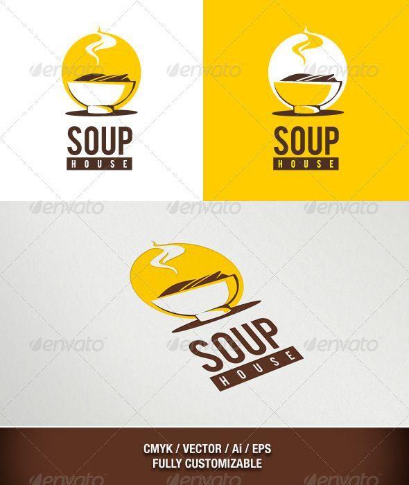 Soup Logo - Asian Food Logo : Soup House Logo Templates. logo. Logo